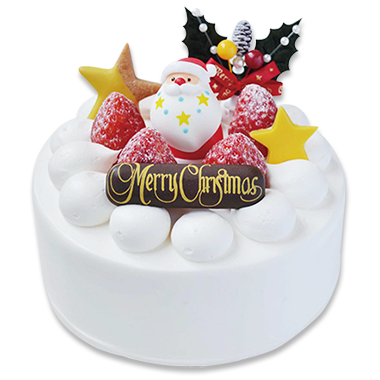 隆勝堂クリスマスケーキ生クリームサンタ15