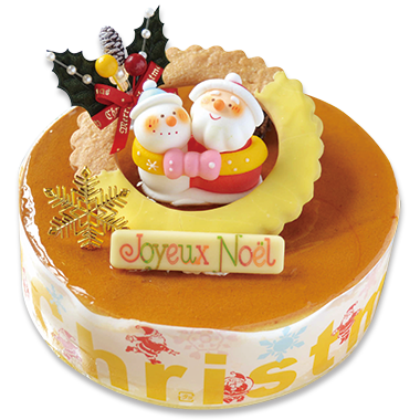 隆勝堂クリスマスケーキチーズスフレ