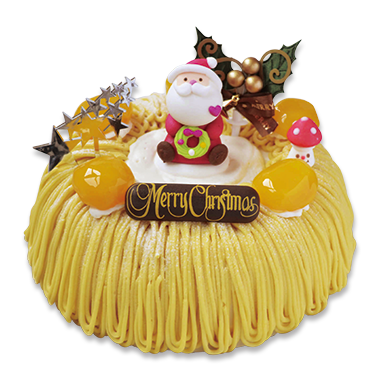 隆勝堂クリスマスケーキモンブラン