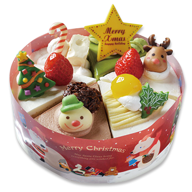 8.隆勝堂クリスマスケーキX’mas アソート
